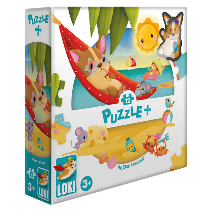 puzzle-loki-a-la-plage-12-pieces