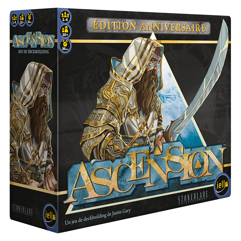 IELLO Ascension – Édition Anniversaire – Jeu De Deckbuilding Légendaire Pour 1 à 4 Joueurs Dès 10 Ans