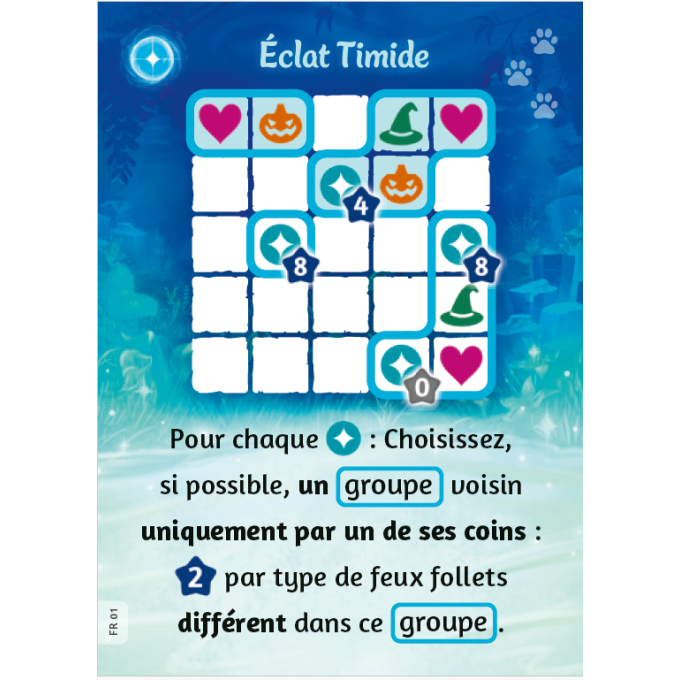 Carte Goodies Wispwood : Eclat Timide