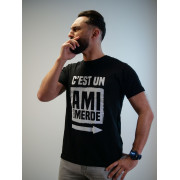 t-shirt-noir-amis-de-merde-taille-m