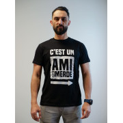 t-shirt-noir-amis-de-merde-taille-l