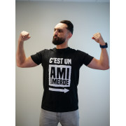 t-shirt-noir-amis-de-merde-taille-l