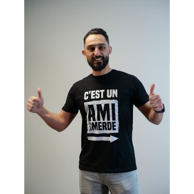 t-shirt-noir-amis-de-merde-taille-xl