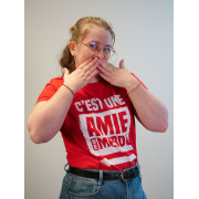 t-shirt-rouge-amis-de-merde-taille-m