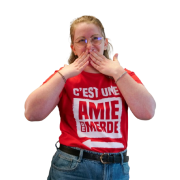 t-shirt-rouge-amis-de-merde-taille-m